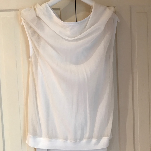 BRUNELLO CUCINELLI SILK LAYERED BLOUSE - Picture 11 of 11